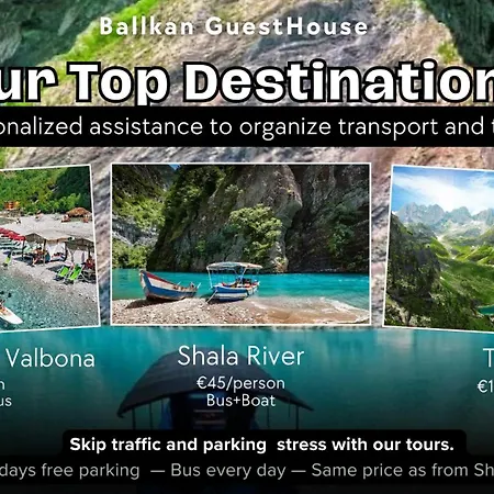 Ballkan Nocleg ze śniadaniem 3*